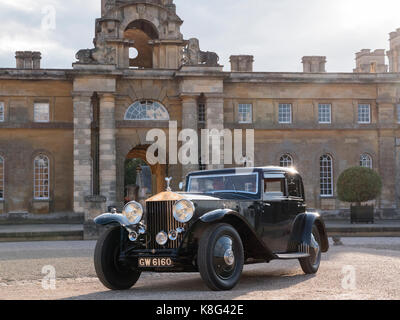 1931 Rolls Royce Phantom II Continental at Concours D'Elegance 2017 Blenheim Palace UK 31/8/17 Stock Photo