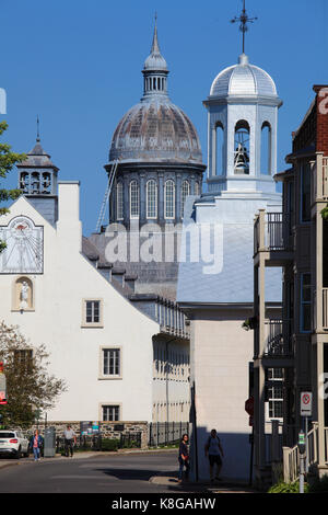 Canada, Quebec, Trois-Rivires, Ursulines Monastery, St James anglican church, Stock Photo