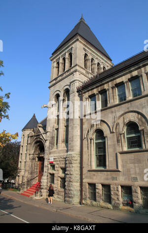 Canada, Quebec, Montreal, McGill University, Redpath Hall, Stock Photo