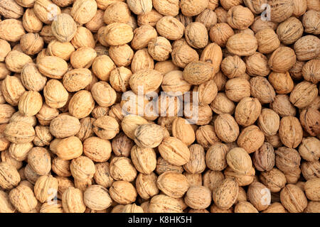 Walnuts on market. france. Stock Photo