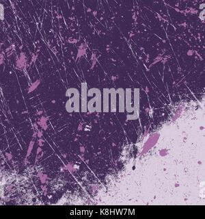 Color Lilac Driped Texture Stock Vector