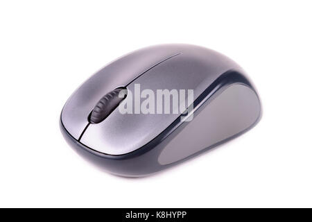Mouse wireless on white background Stock Photo