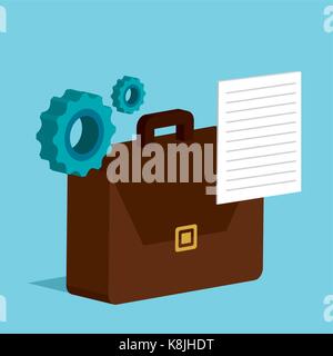 business set isometrics icons vector illustration design Stock Vector
