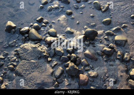 Stones in Water Stock Photo