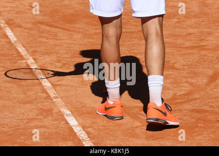 Tennis player. france. Stock Photo