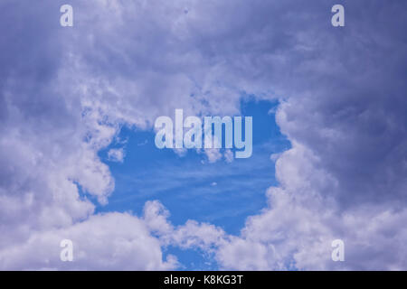 Clouds in the sky. Stock Photo