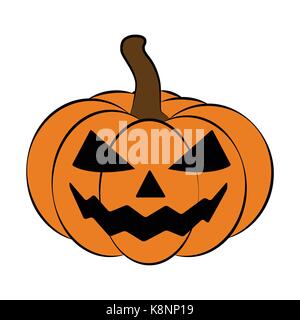 Coleção de vetores de halloweenpumpkin face clipart, conjunto de cara  assustadora halloween element.