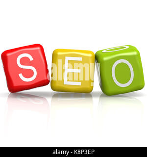 SEO buzzword Stock Photo