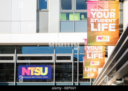 Nottingham Trent Students' Union (NTSU), Nottingham Trent University, Nottingham, England, UK