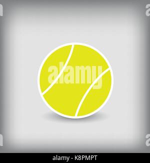 Tennis ball icon - Vector Stock Vector