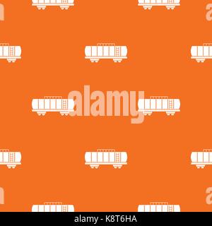 Oil railway tank pattern seamless Stock Vector