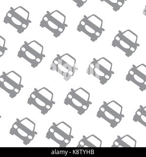 Cars blue white background Stock Vector