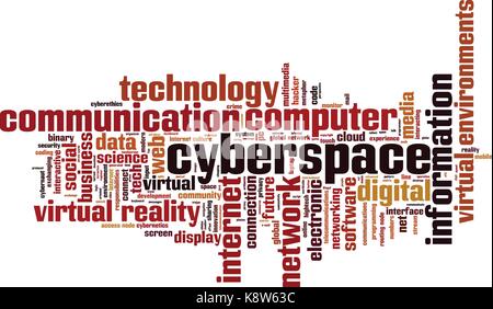 Cybernetics word cloud concept. Vector illustration Stock Vector Image ...