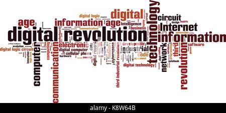 Industrial revolution word cloud concept. Vector illustration Stock ...