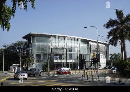 Mercedes Benz car showroom in Kuala Lumpur, Malaysia Stock Photo