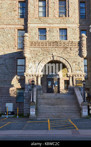 nl20th century St John's Court House a National Historic Site of Canada, St John's Newfoundland, Canada Stock Photo