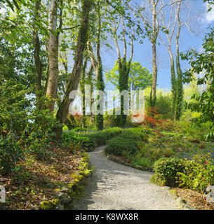 Plas Cadnant Gardens, Menai Bridge, Anglesey, North Wales, Stock Photo