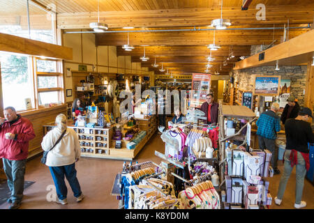 WY, Yellowstone National Park, Yellowstone General Store, at Canyon ...