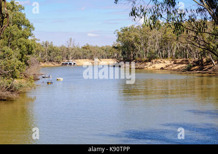 Murray River in the Barmah National Park, Victoria, Australia Stock Photo