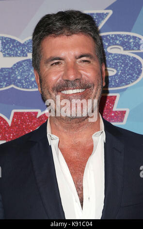 Hollywood, California, USA. 20th Sep, 2017. 20 September 2017 - Hollywood, California - Simon Cowell. NBC ''America's Got Talent'' Season 12 Finale held at Dolby Theatre Photo Credit: F. Sadou/AdMedia Credit: F. Sadou/AdMedia/ZUMA Wire/Alamy Live News Stock Photo