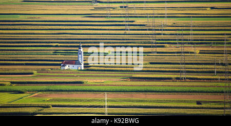 Church near Kranj, Slovenia Stock Photo