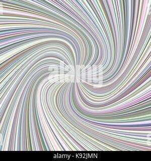Geometric spiral background - vector illustration from spinning rays Stock Vector