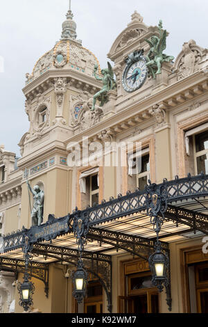 Front view of the famous Grand Casino in Monte Carlo Stock Photo