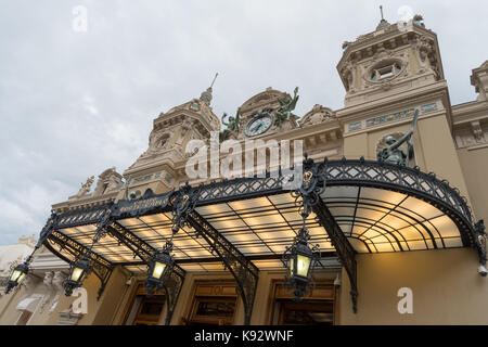 Front view of the famous Grand Casino in Monte Carlo Stock Photo