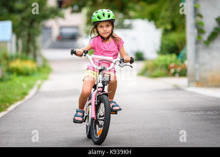 bicycles in the driveway