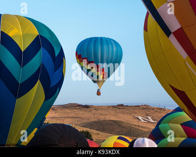 Reno Great Hot Air Balloon Race 2017 Stock Photo