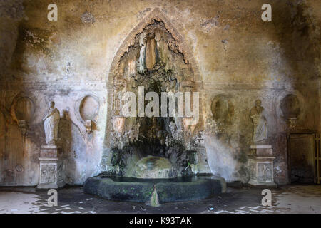 Fontana della Pioggia,Orti Farnesiani, Palatino, Rome, Italy Stock Photo