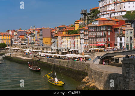 Ribeira district Porto Portugal Stock Photo