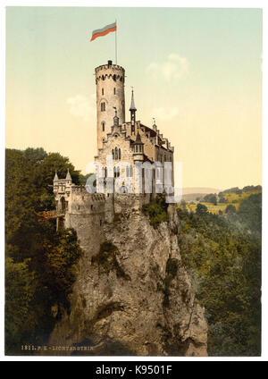 Lichtenstein Castle, Wurtemburg, Germany LCCN2002720819 Stock Photo