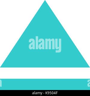 Multimedia audio video movie pictogram. Quick and easy recolorable shape isolated from background. Vector illustration a graphic element for web Stock Vector