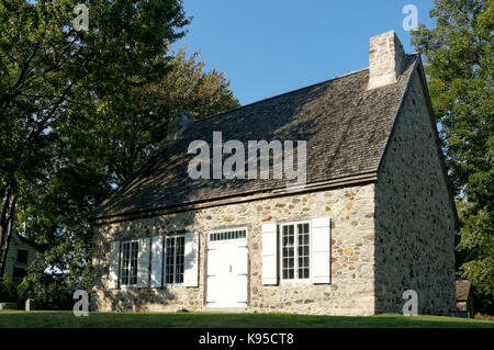 The Museum of Lachine or Musée de Lachine in the 17th-century Maison Ber-Le Moyne house, Montreal, Quebec, Canada Stock Photo