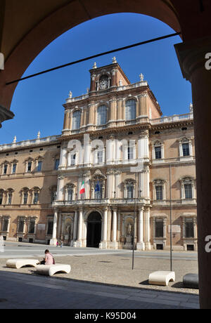 Palazzo Ducale (Ducal Palace), Piazza Roma, Modena, Italy Stock Photo