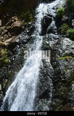 Waterfall in hills near Marrakech Morocco Stock Photo