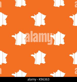 France pattern seamless Stock Vector