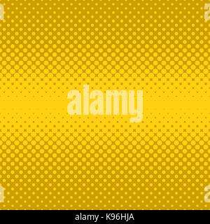 Halftone dot pattern background - vector graphic design from circles in varying sizes Stock Vector