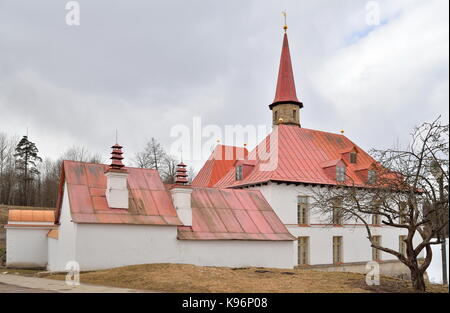 Priory Palace in Gatchina Stock Photo
