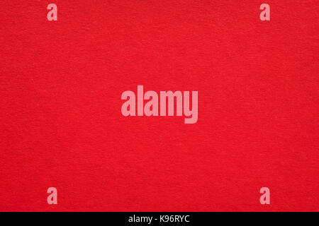 Red cardboard close up. Large texture and background Stock Photo