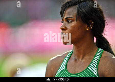 Blessing Okagbare-Ighoteguonor (Nigeria) - Long Jump - IAAF Athletics World Championships - London 2017 Stock Photo