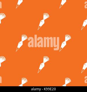 Cotton icing bag pattern seamless Stock Vector