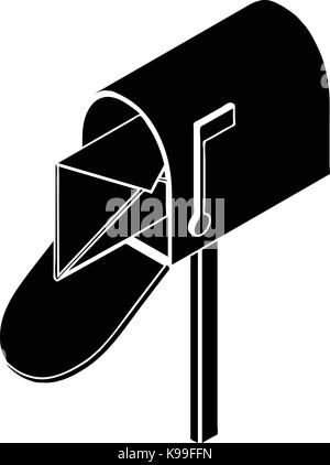 Street postbox icon, simple style Stock Vector Image & Art - Alamy