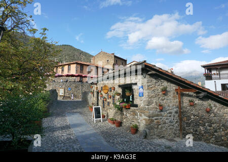 Potes.a municipality in the autonomous community of Cantabria in Spain Stock Photo