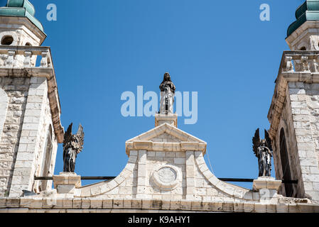 Israel, Kafr Kanna in the Lower Galilee The  Catholic Wedding church Stock Photo