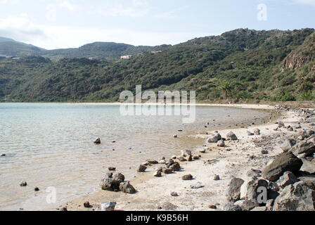 Lake Specchio di Venere, Pantelleria, Italy Stock Photo