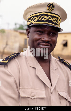 Samatiguila, Ivory Coast, Cote d'Ivoire.  Senior Government Official in Samatiguila, 'Administrateur Civil.' Stock Photo