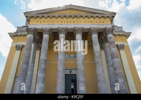 Basilica of Eger, St John Cathedral in Hungary Stock Photo