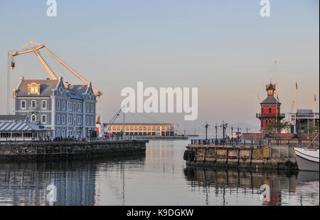 lighthouse at waterfront, Cape Town, South Africa Stock Photo